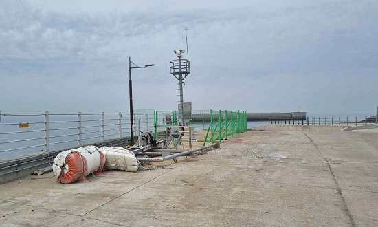 남방파제 보수 시공 전