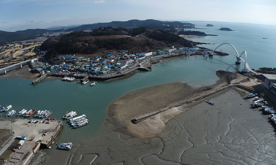 안흥내항 전경